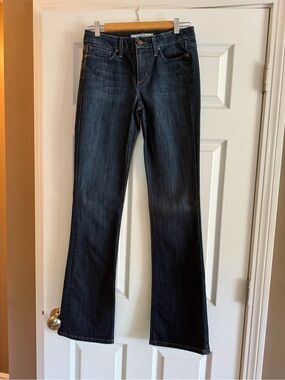 Joe's Jeans Dark Indigo Flare Wide-Leg Jeans